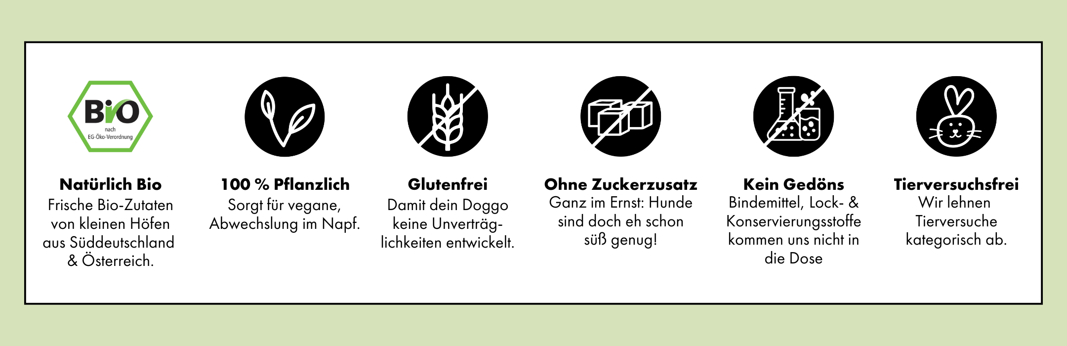 Das Bio Nassfutter für Hunde von STRAYZ gibt es auch als veganes Hundefutter. Das Hundefutter ist frei von Getreide und Zucker. Zudem sind keine Bindemittel enthalten. STRAYZ verzichtet auf Tierversuche.