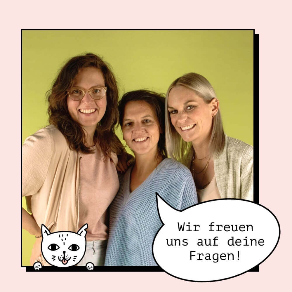 STRAYZ Gründerinnen Saskia, Stefi und Madeline